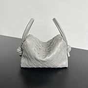 Fortok Bottega Veneta Loop Bag Grey 19x12x9cm  - 1