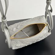 Fortok Bottega Veneta Loop Bag Grey 19x12x9cm  - 6