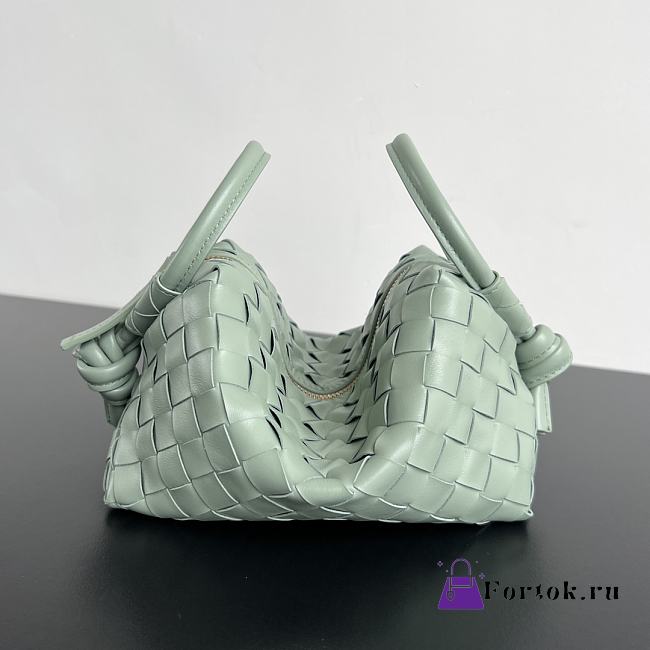 Fortok Bottega Veneta Loop Bag Baby Green 19x12x9cm - 1