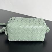 Fortok Bottega Veneta Loop Bag Baby Green 19x12x9cm - 5