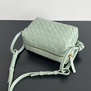 Fortok Bottega Veneta Loop Bag Baby Green 19x12x9cm - 3