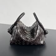 Fortok Bottega Veneta Loop Bag Chocolate Brown 19x12x9cm - 1