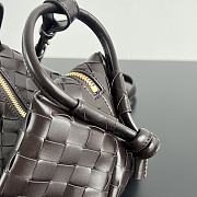 Fortok Bottega Veneta Loop Bag Chocolate Brown 19x12x9cm - 4