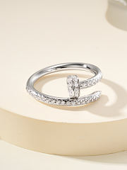 Fortok Cariter Ring Diamond In Gold/ Silver - 4