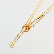 Fortok Van Cleef & Arpels Sweet Alhambra pendant Neckalce In yellow gold, Mother-of-pearl - 4