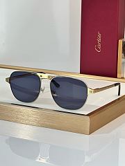 Fortok Cartier Sunglasses Santos de Cartier Multicolor lenses 58-17-145 - 6