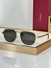 Fortok Cartier Sunglasses Santos de Cartier Multicolor lenses 58-17-145 - 5