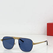 Fortok Cartier Sunglasses Santos de Cartier Multicolor lenses 59-15-140  - 5