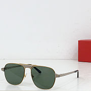 Fortok Cartier Sunglasses Santos de Cartier Multicolor lenses 59-15-140  - 4