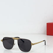 Fortok Cartier Sunglasses Santos de Cartier Multicolor lenses 59-15-140  - 3