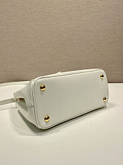 Fortok Prada Galleria Saffiano Bag White 24.5x16.5x11cm - 2