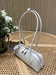 Fortok Alaïa Women's Le Teckel Bag White 27*9*8cm  - 6