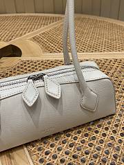 Fortok Alaïa Women's Le Teckel Bag White 27*9*8cm  - 4