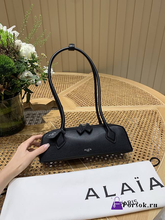 Fortok Alaïa Women's Le Teckel Bag Black 27*9*8cm - 1