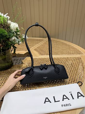 Fortok Alaïa Women's Le Teckel Bag Black 27*9*8cm