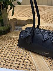 Fortok Alaïa Women's Le Teckel Bag Black 27*9*8cm - 4