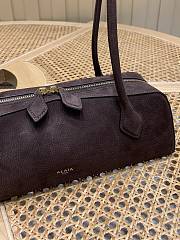 Fortok Alaïa Women's Le Teckel Bag Dark Brown 33*11*10cm - 2