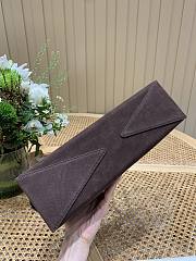 Fortok Alaïa Women's Le Teckel Bag Dark Brown 33*11*10cm - 3