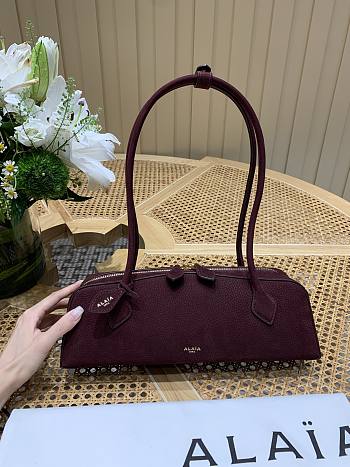 Fortok Alaïa Women's Le Teckel Bag Rouge 33*11*10cm