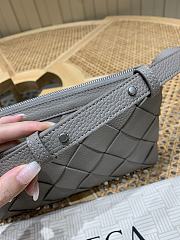 Fortok Bottega Veneta Diago Zipped Messenger Limestone 25*5*15cm  - 6