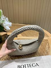 Fortok Bottega Veneta Tosca Beige Grey 31*9*19cm  - 6