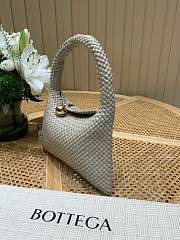 Fortok Bottega Veneta Tosca Beige Grey 31*9*19cm  - 5