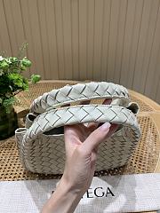 Fortok Bottega Veneta Campana Sea Salt 33*16.5*20cm - 6