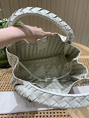 Fortok Bottega Veneta Campana Sea Salt 33*16.5*20cm - 5