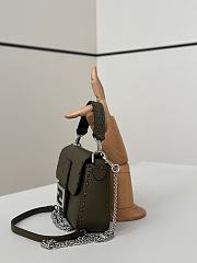 Fortok Fendi selleria baguette shoulder bag 19.5x4.5x13cm - 5