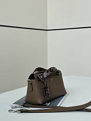 Fortok Fendi Boston The Way Bag Brown 20cm - 2