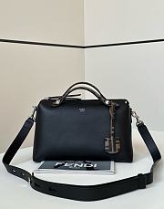 Fortok Fendi Boston The Way Bag Black 28cm - 1