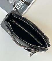 Fortok Fendi Boston The Way Bag Black 28cm - 6