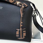 Fortok Fendi Boston The Way Bag Black 28cm - 3