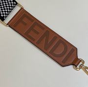 Fortok Fendi Caro In Black Strap Leather 120cm - 4