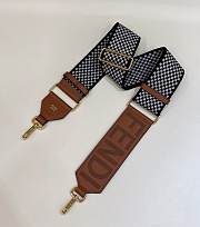 Fortok Fendi Caro In Black Strap Leather 120cm - 2