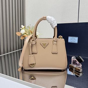 Fortok Prada Galleria Saffiano Bag Nude 24.5x16.5x11cm