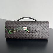 Fortok Bottega Veneta Andiamo Clutch Flower Fondant 31x13x3cm - 1