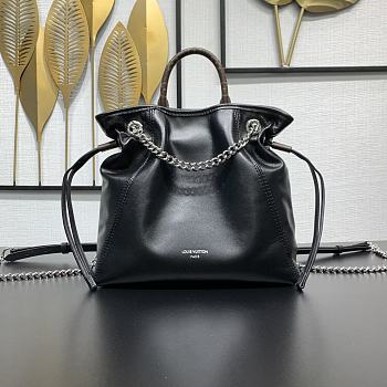 Fortok Louis Vuitton Off Duty Backpack Vibe M25522 Black 25 x 10 x 24cm