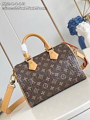Fortok Louiss Vuitton Speedy Crocodile Leather Monogram 25 x 15 x 15cm - 5