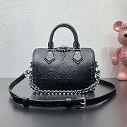 Fortok Louis Vuitton Speedy Trunk 20 Black M14575 13.5 x 11 x 20.5 cm - 1