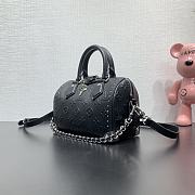 Fortok Louis Vuitton Speedy Trunk 20 Black M14575 13.5 x 11 x 20.5 cm - 2
