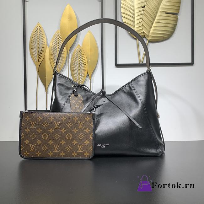 Fortok Louis Vuitton CarryAll Dark Black 39 x 30 x 15 cm - 1