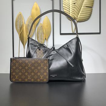Fortok Louis Vuitton CarryAll Dark Black 39 x 30 x 15 cm