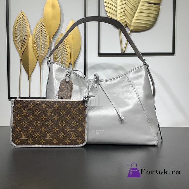 Fortok Louis Vuitton CarryAll Dark Silver Grey 39 x 30 x 15 cm - 1