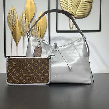 Fortok Louis Vuitton CarryAll Dark Silver Grey 39 x 30 x 15 cm