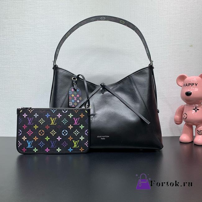 Fortok Louis Vuitton CarryAll Dark Full Black 39 x 30 x 15 cm - 1