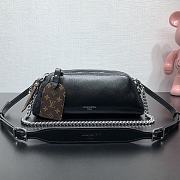 Fortok Louis Vuitton Pochette Vibe Black 10 x 7.5 x 25 cm - 1
