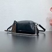 Fortok Louis Vuitton Pochette Vibe Black 10 x 7.5 x 25 cm - 2