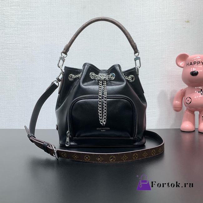 Fortok Louis Vuitton No Way Vibe Black 22.5 x 15.5 x 24 cm - 1