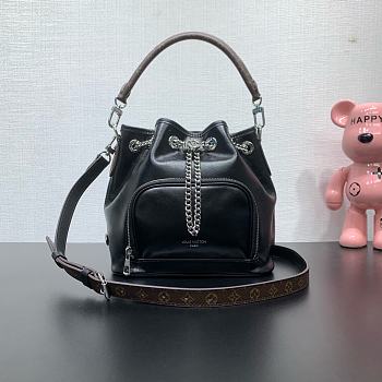 Fortok Louis Vuitton No Way Vibe Black 22.5 x 15.5 x 24 cm